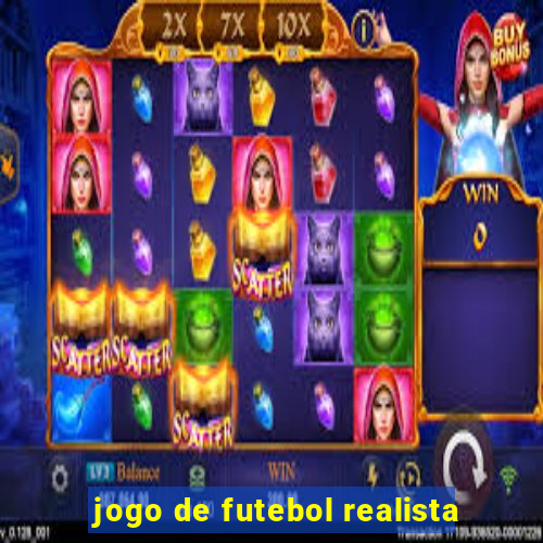 jogo de futebol realista