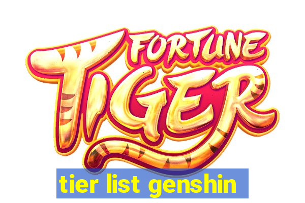 tier list genshin