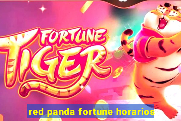 red panda fortune horarios