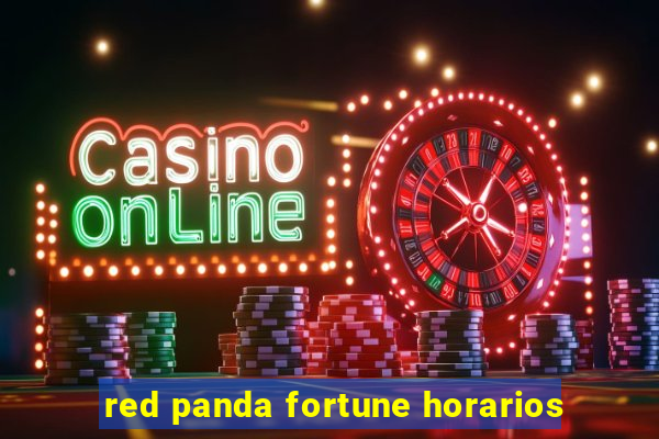 red panda fortune horarios