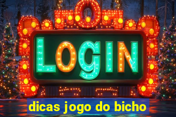 dicas jogo do bicho