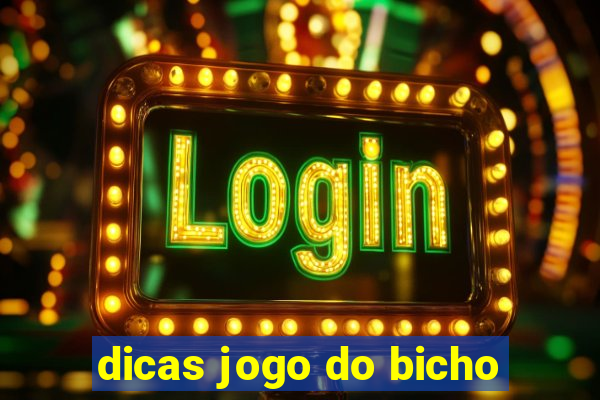 dicas jogo do bicho