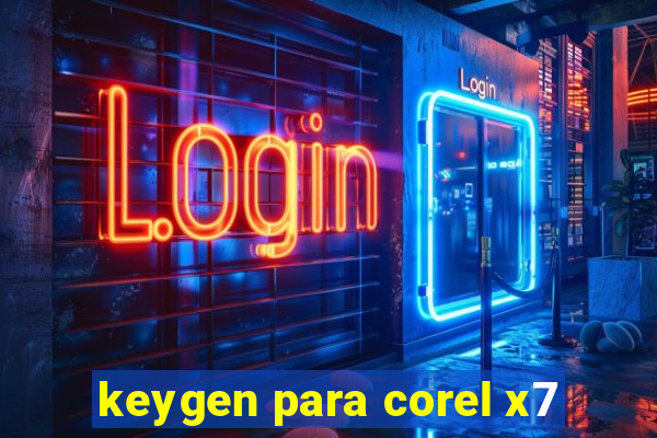 keygen para corel x7