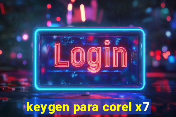 keygen para corel x7