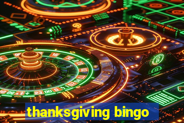 thanksgiving bingo