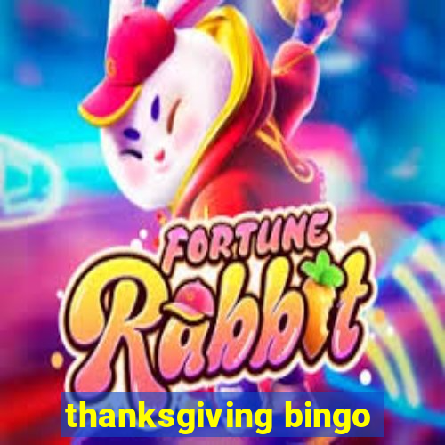 thanksgiving bingo