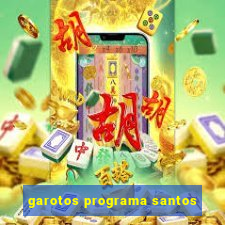 garotos programa santos