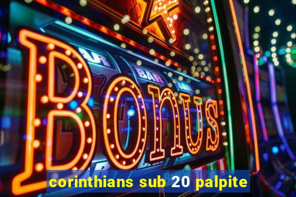 corinthians sub 20 palpite