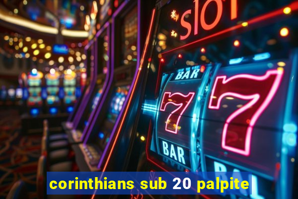 corinthians sub 20 palpite