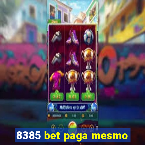 8385 bet paga mesmo