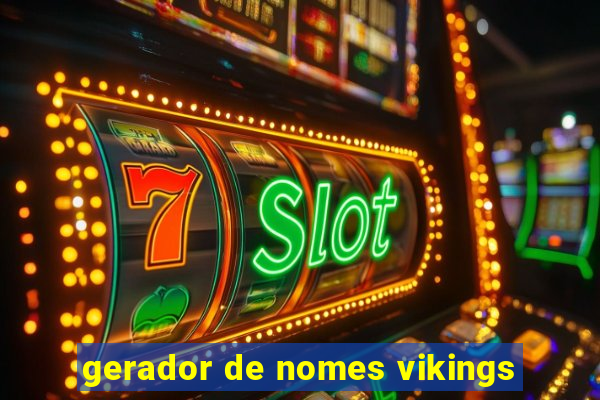 gerador de nomes vikings