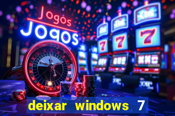 deixar windows 7 mais rapido