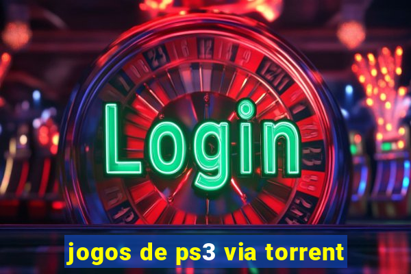 jogos de ps3 via torrent