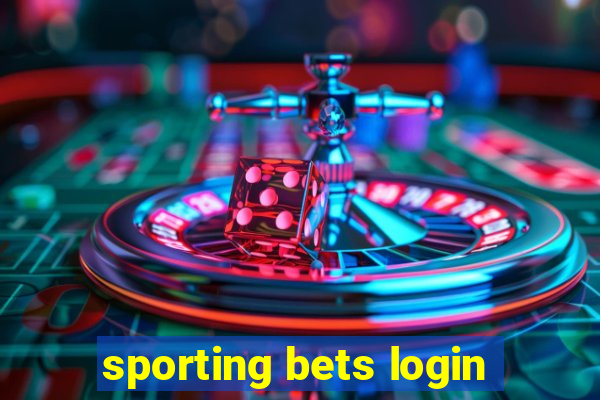 sporting bets login