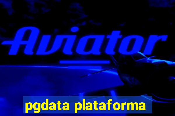 pgdata plataforma