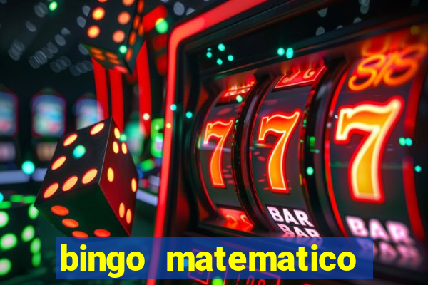 bingo matematico para ensino medio