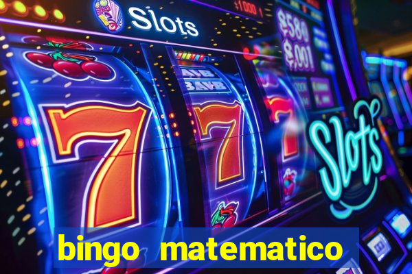 bingo matematico para ensino medio