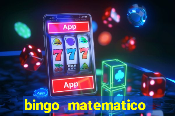 bingo matematico para ensino medio