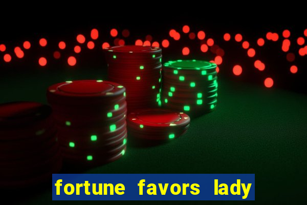 fortune favors lady nikuko legendado pt br