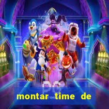 montar time de futebol site