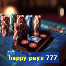 happy pays 777