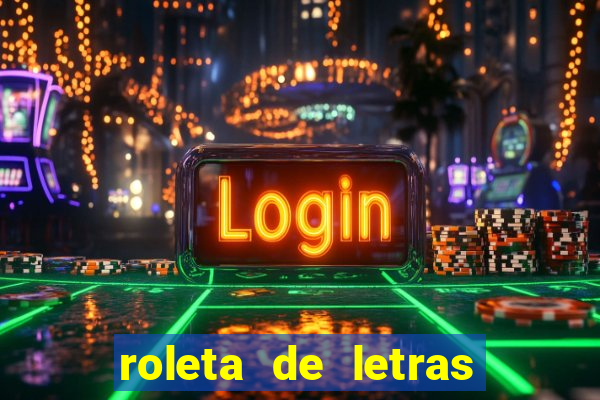 roleta de letras stop online