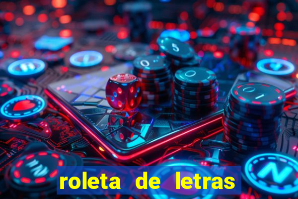 roleta de letras stop online