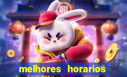 melhores horarios pagantes fortune tiger