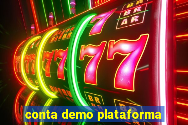 conta demo plataforma