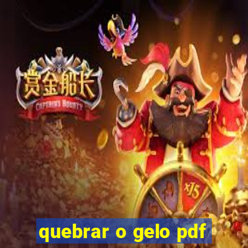 quebrar o gelo pdf