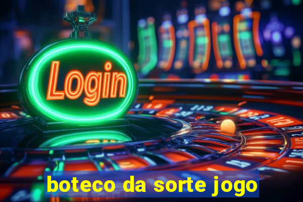 boteco da sorte jogo