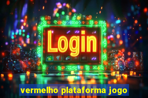 vermelho plataforma jogo