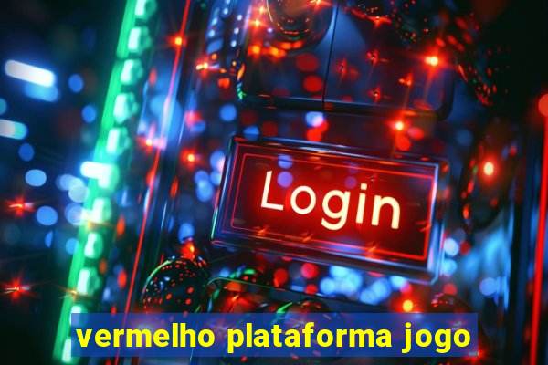 vermelho plataforma jogo