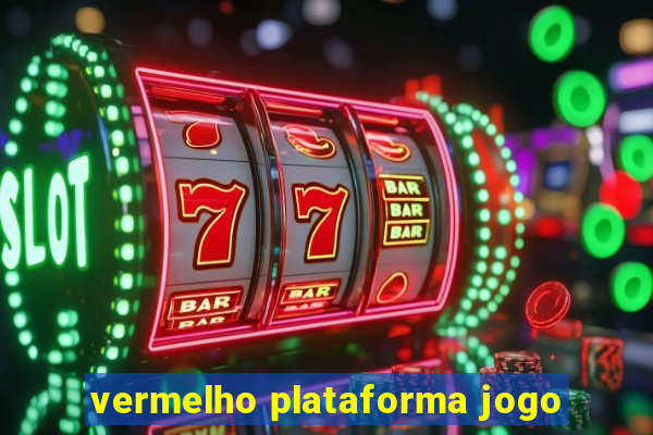 vermelho plataforma jogo