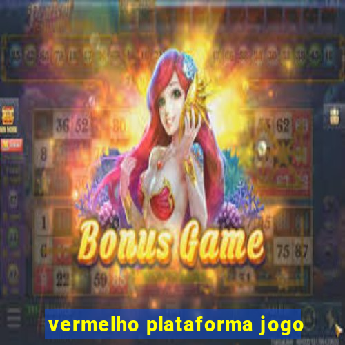 vermelho plataforma jogo