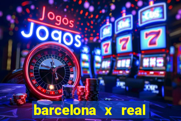 barcelona x real madrid multicanais