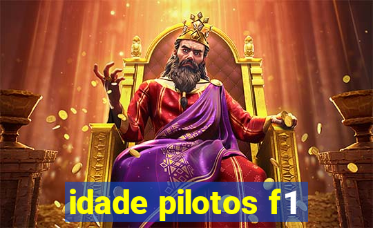 idade pilotos f1