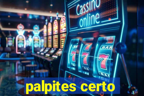 palpites certo