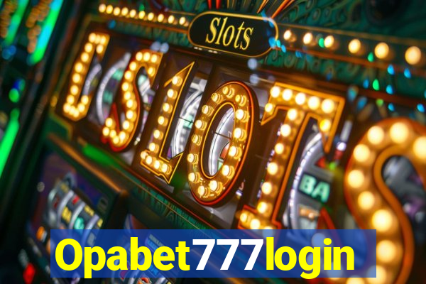 Opabet777login