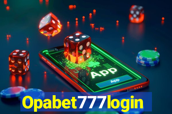 Opabet777login