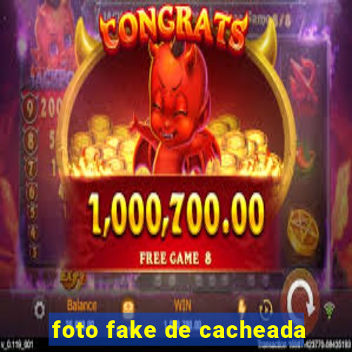 foto fake de cacheada