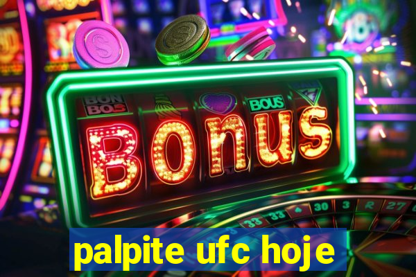 palpite ufc hoje