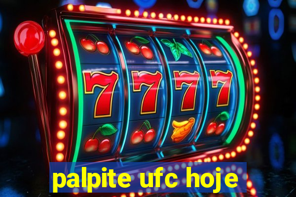 palpite ufc hoje