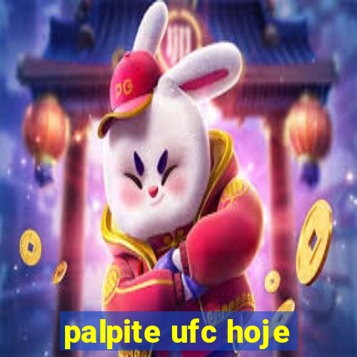 palpite ufc hoje