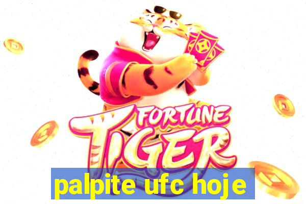 palpite ufc hoje