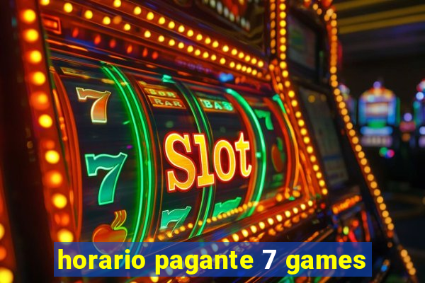 horario pagante 7 games