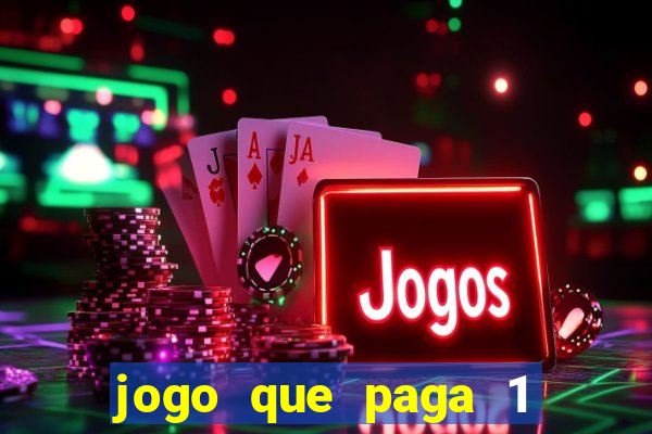 jogo que paga 1 real no pix