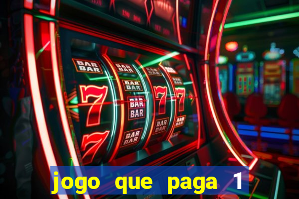 jogo que paga 1 real no pix