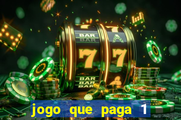 jogo que paga 1 real no pix