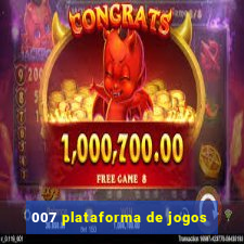 007 plataforma de jogos